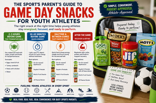 Parents guide to game day snacks